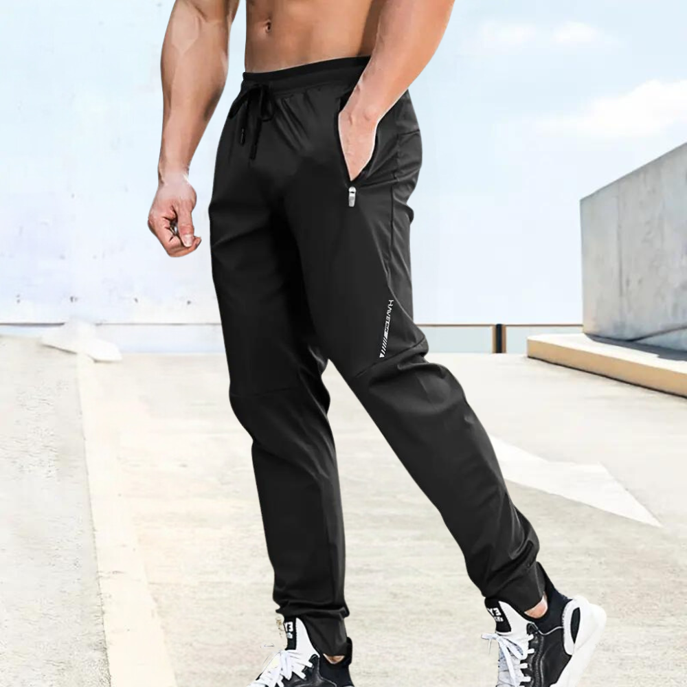 Pantaloni sportivi leggeri da uomo - Abbigliamento sportivo elasticizzato e traspirante