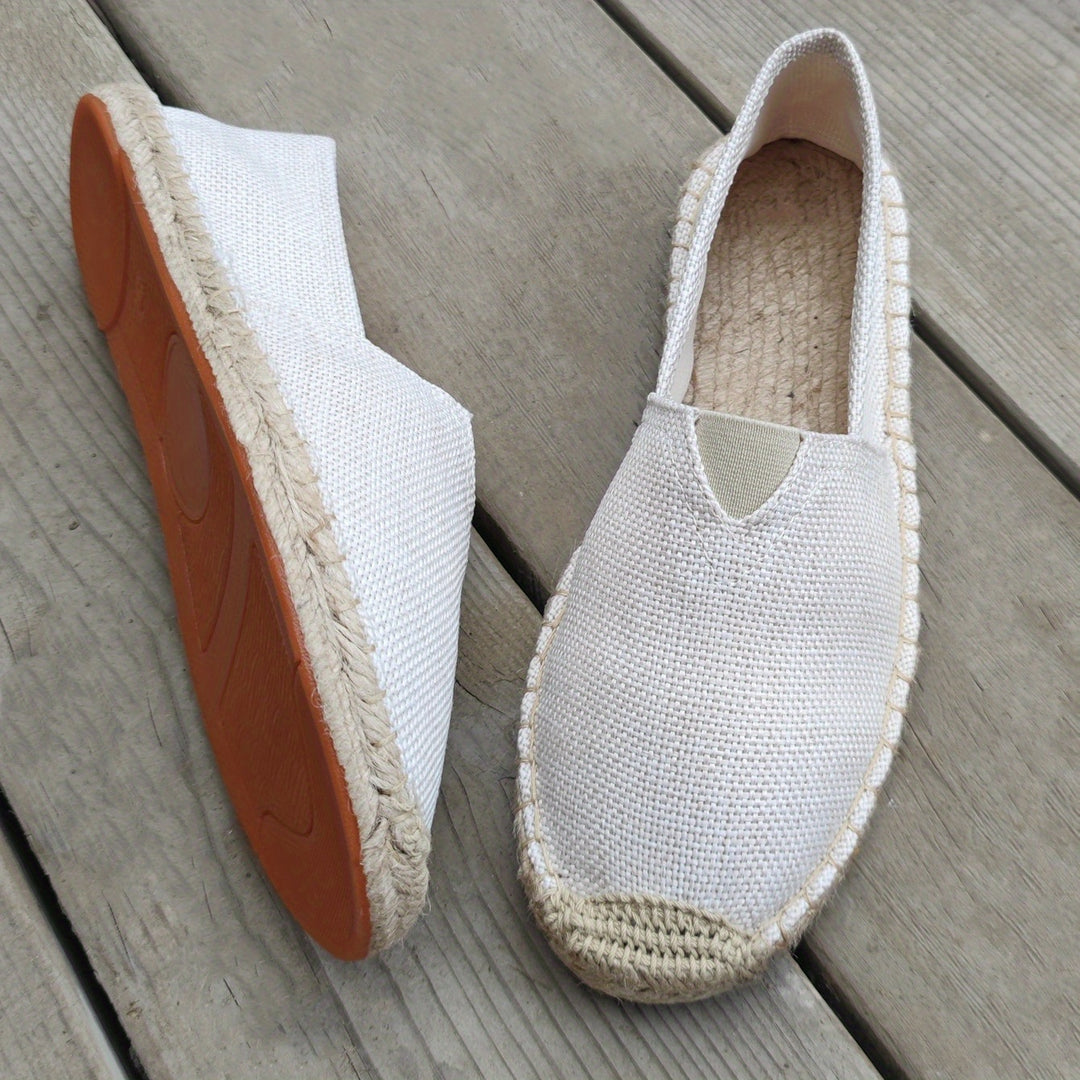 Espadrillas classiche uomo in cotone – perfette per la vacanza o il tempo libero