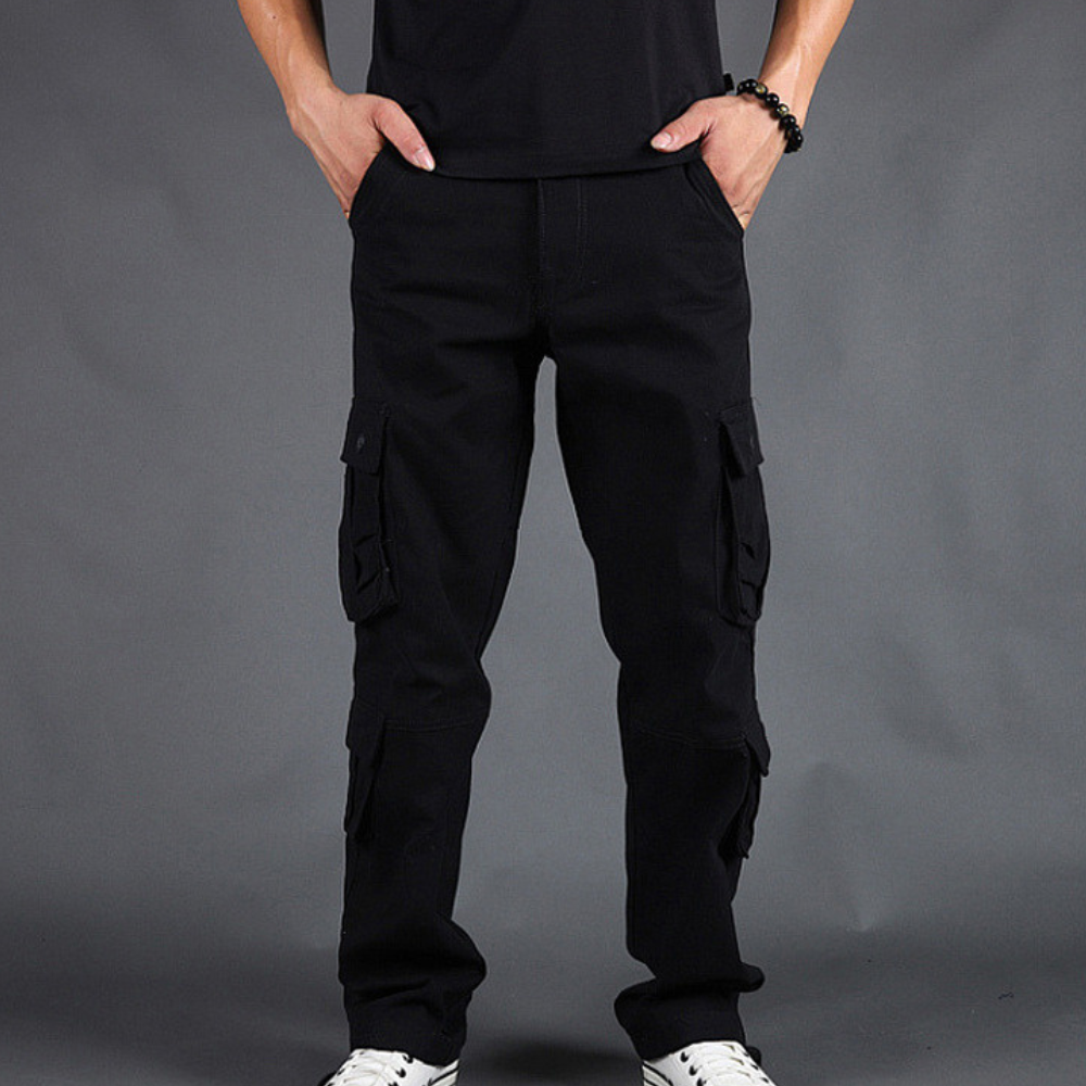 Pantaloni cargo da uomo resistenti ed eleganti - Pantaloni casual slim fit