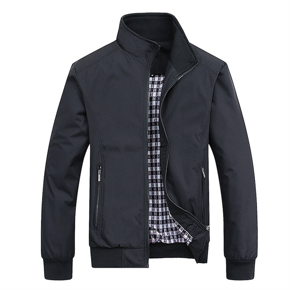 Giacca antivento invernale elegante da uomo - Stile retrò impermeabile