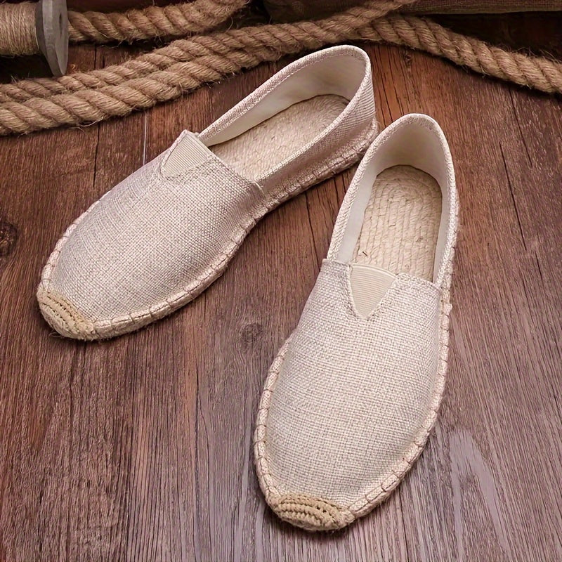 Espadrillas classiche uomo in cotone – perfette per la vacanza o il tempo libero