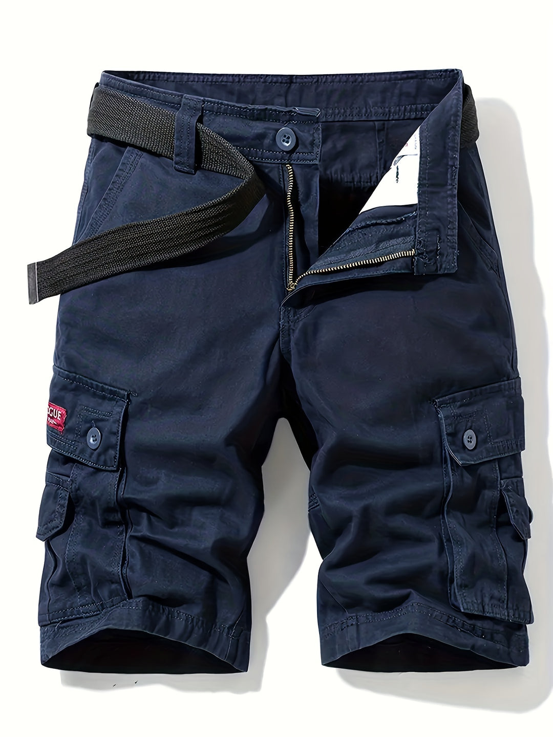 Bermuda cargo uomo con cintura – short outdoor robusti e resistenti