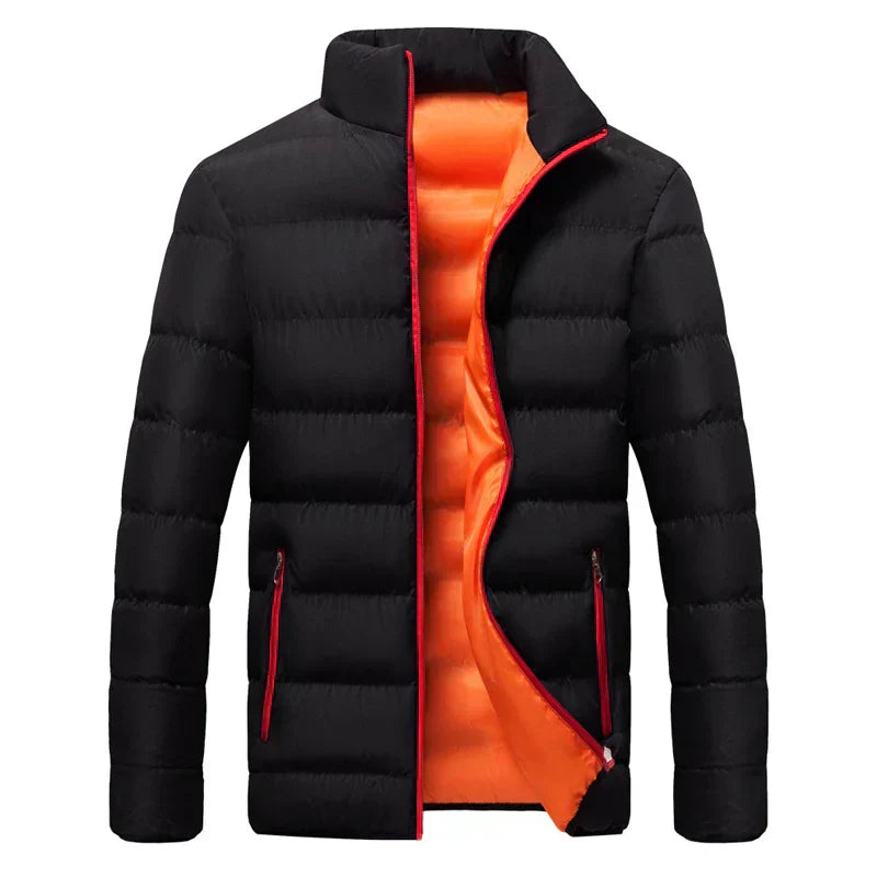 Giacca trapuntata leggera moderna da uomo - Comfort invernale con cerniera