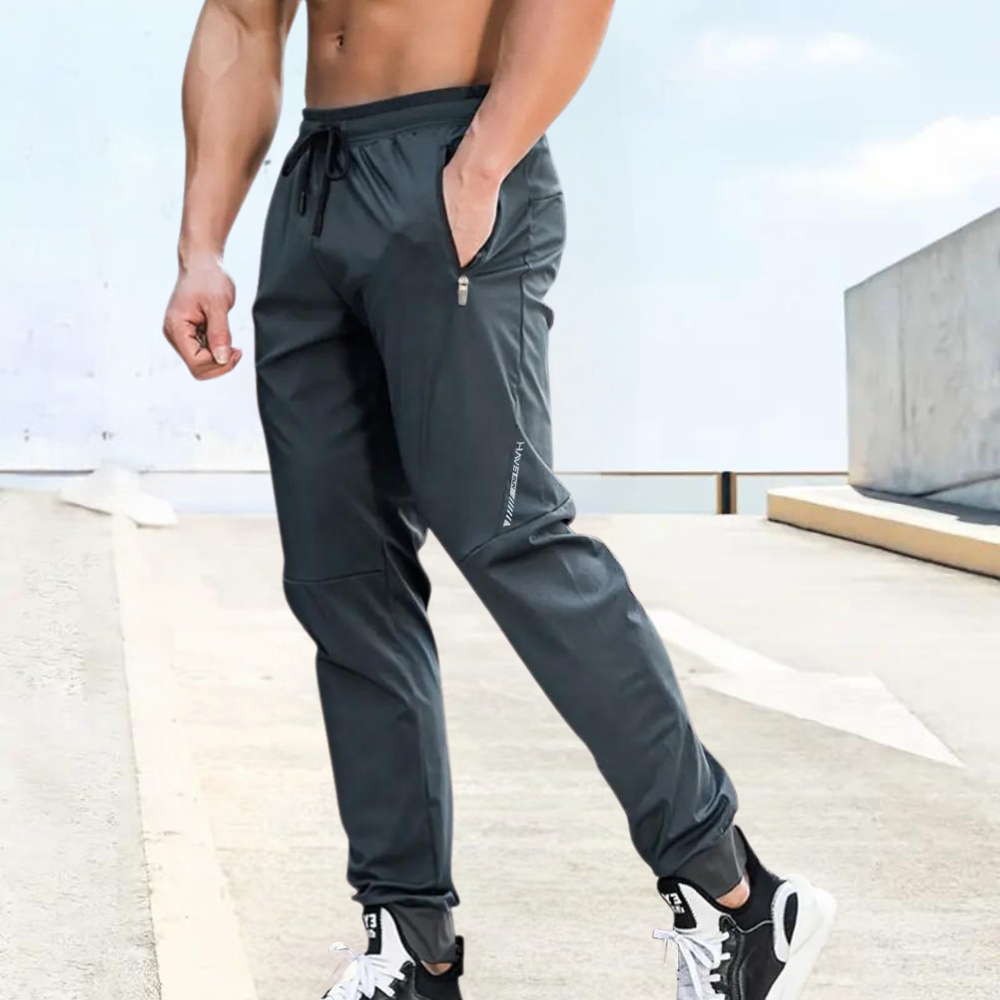Pantaloni sportivi leggeri da uomo - Abbigliamento sportivo elasticizzato e traspirante