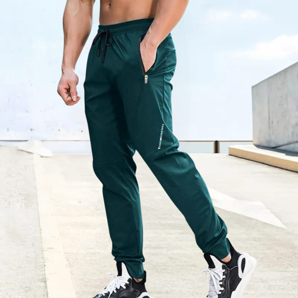Pantaloni sportivi leggeri da uomo - Abbigliamento sportivo elasticizzato e traspirante