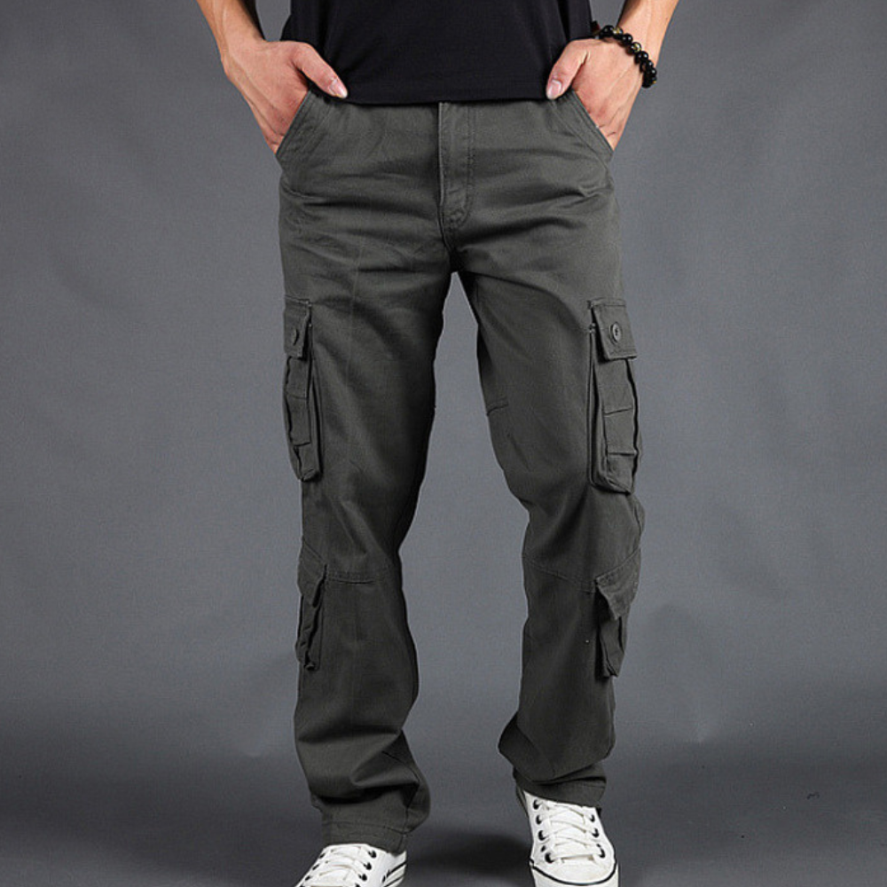 Pantaloni cargo da uomo resistenti ed eleganti - Pantaloni casual slim fit