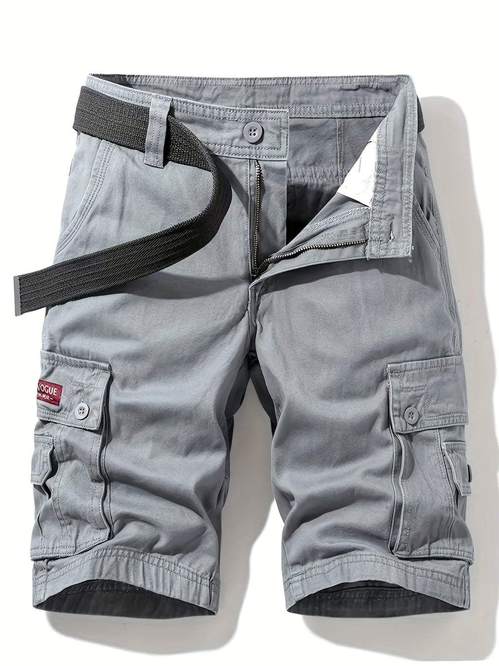 Bermuda cargo uomo con cintura – short outdoor robusti e resistenti