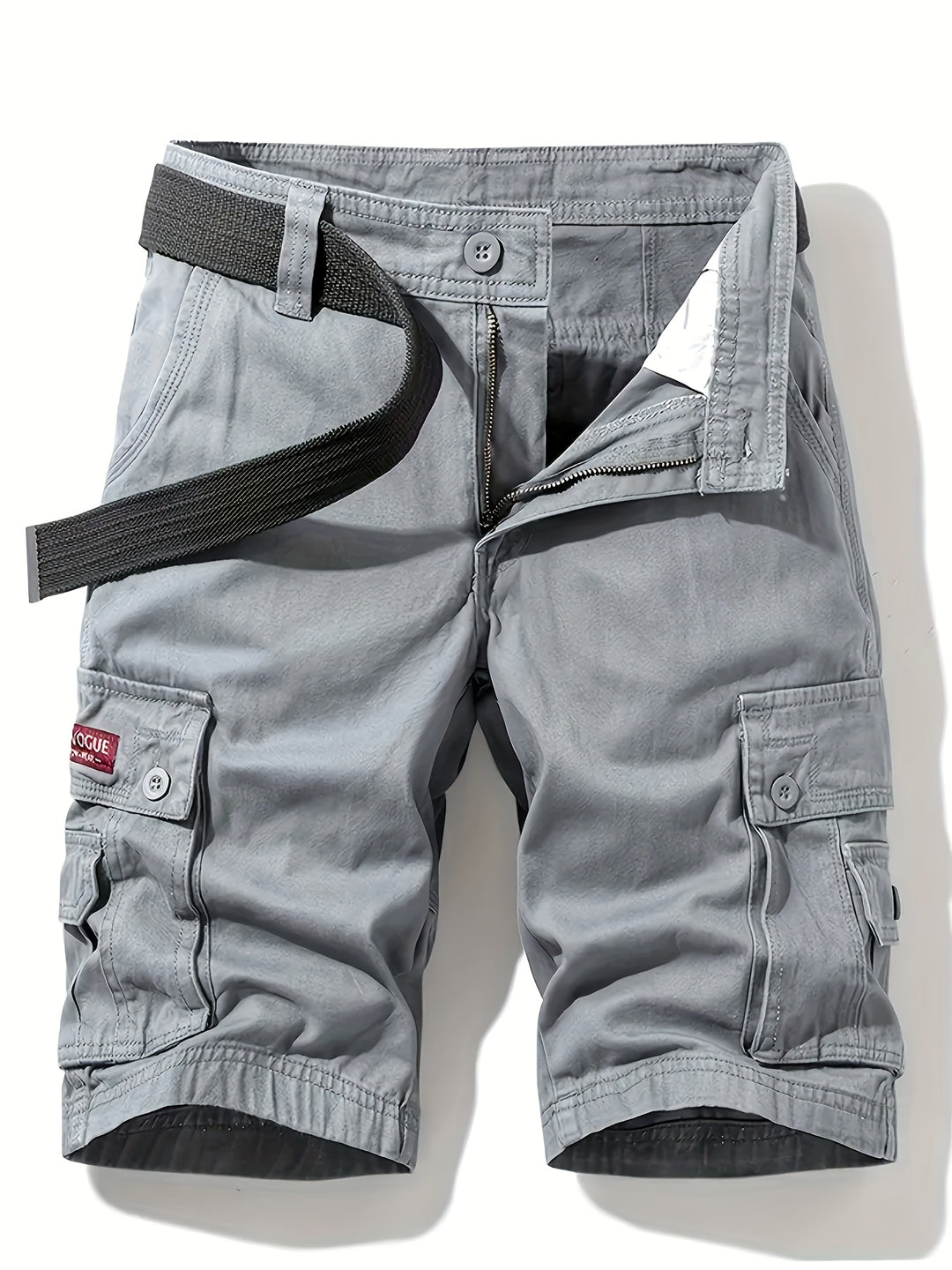Bermuda cargo uomo con cintura – short outdoor robusti e resistenti