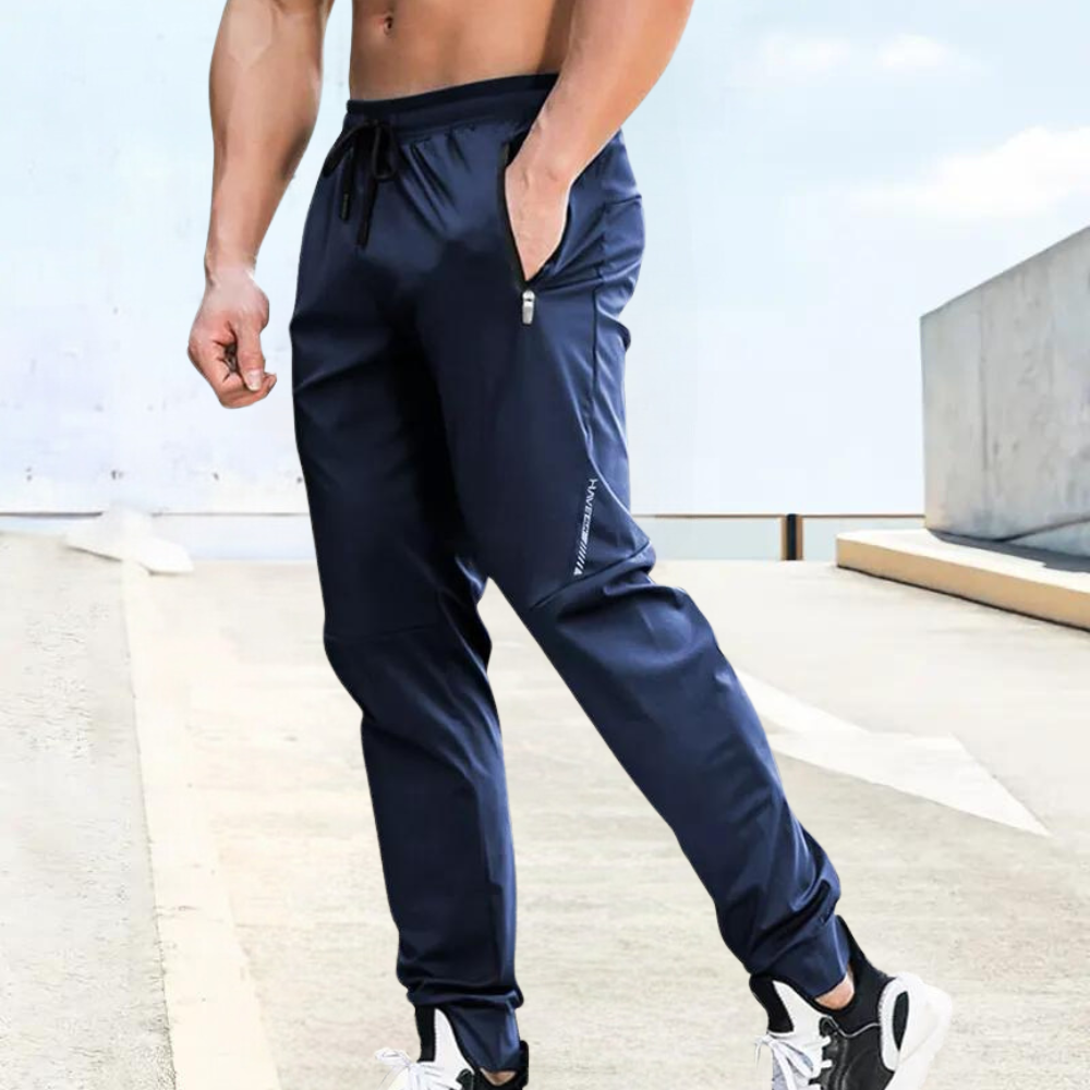 Pantaloni sportivi leggeri da uomo - Abbigliamento sportivo elasticizzato e traspirante