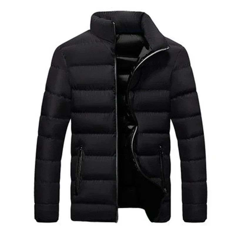 Giacca trapuntata leggera moderna da uomo - Comfort invernale con cerniera