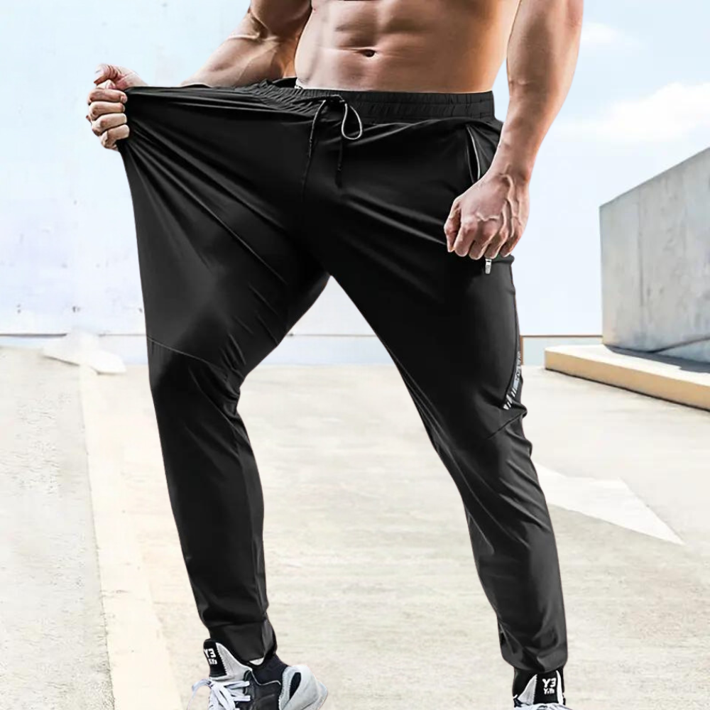 Pantaloni sportivi leggeri da uomo - Abbigliamento sportivo elasticizzato e traspirante