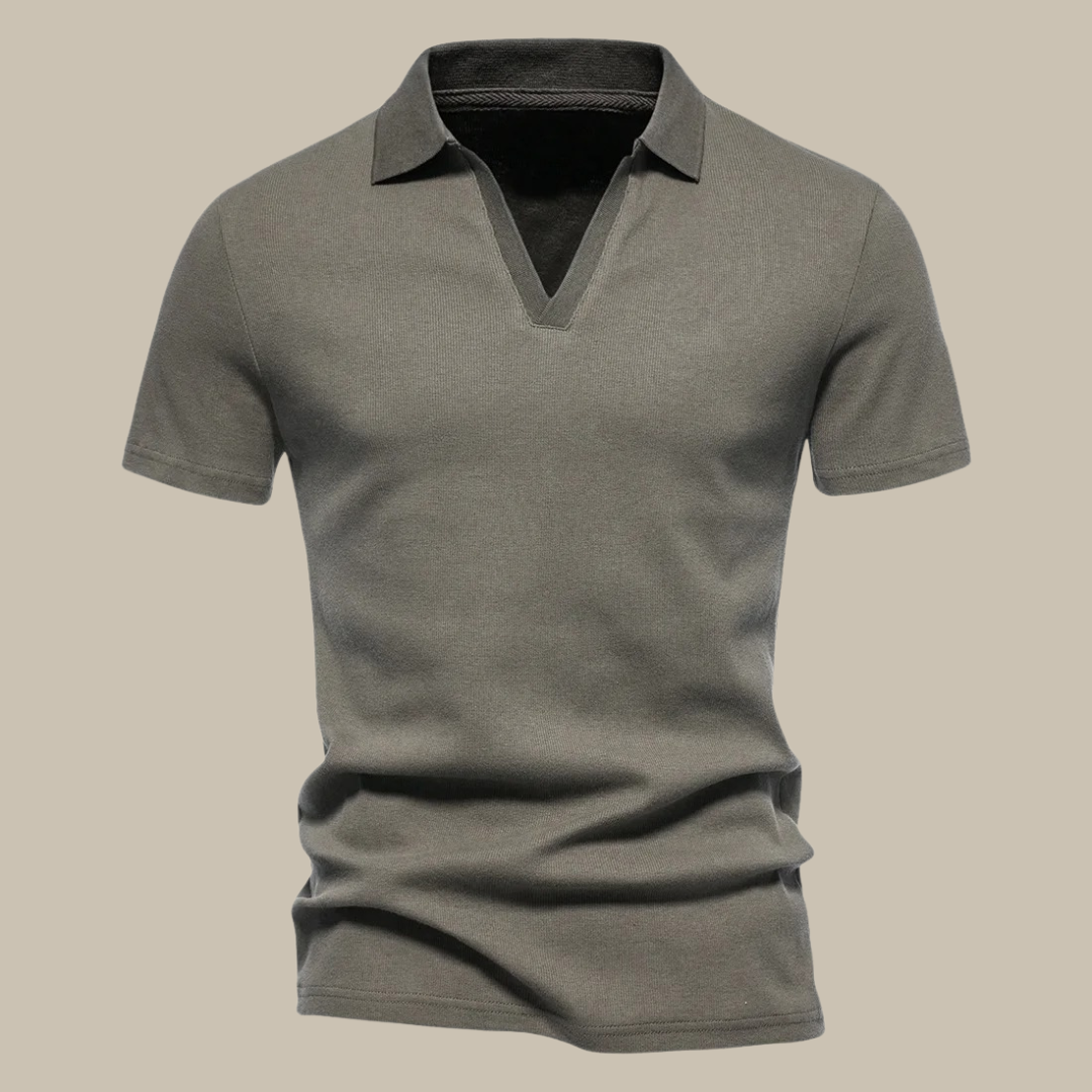 Polo in lana merino premium | Polo a maniche corte da uomo per la primavera