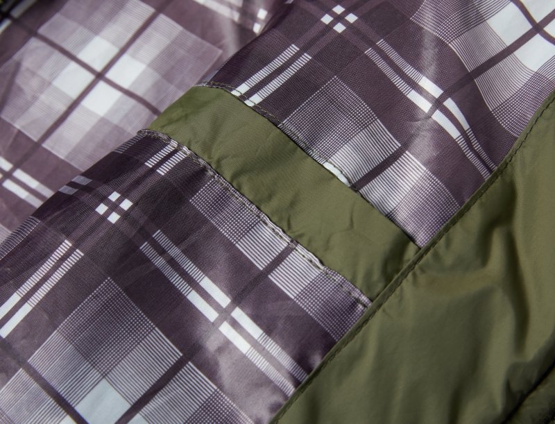 Giubbotto bomber trapuntato geometrico da uomo - Elegante e confortevole