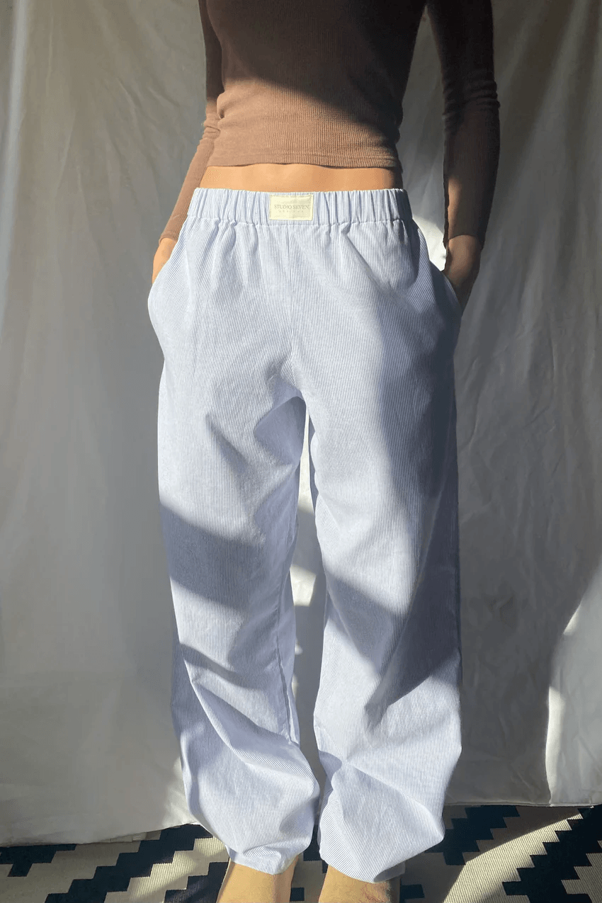 Pantaloni casual comodi e morbidi da donna - Vestibilità rilassata