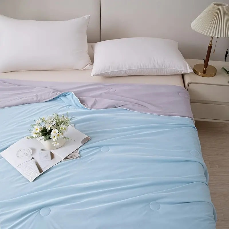 Coperta rinfrescante premium - Coperta estiva leggera, morbida, traspirante e fresca per chi dorme al caldo, copriletto ipoallergenico per tutte le stagioni