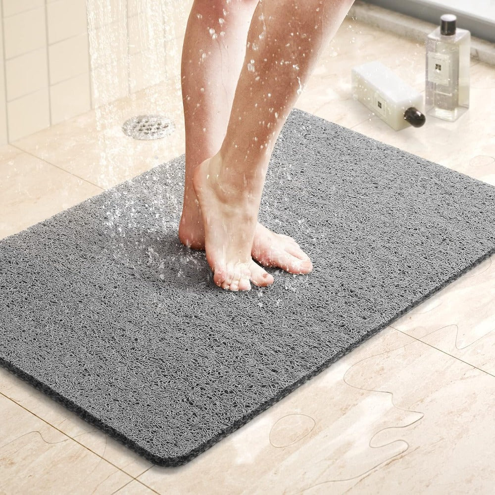 Tappetino doccia antiscivolo Microban, morbido e igienico - Tappetino da bagno sicuro, 60 cm x 40 cm