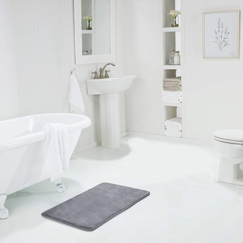 Tappetino bagno antiscivolo in microfibra – asciugatura rapida