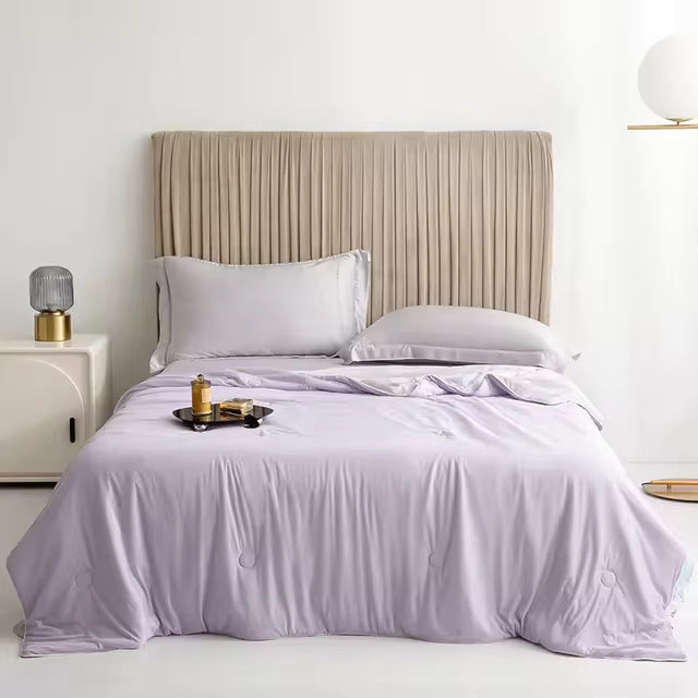 Coperta rinfrescante premium - Coperta estiva leggera, morbida, traspirante e fresca per chi dorme al caldo, copriletto ipoallergenico per tutte le stagioni