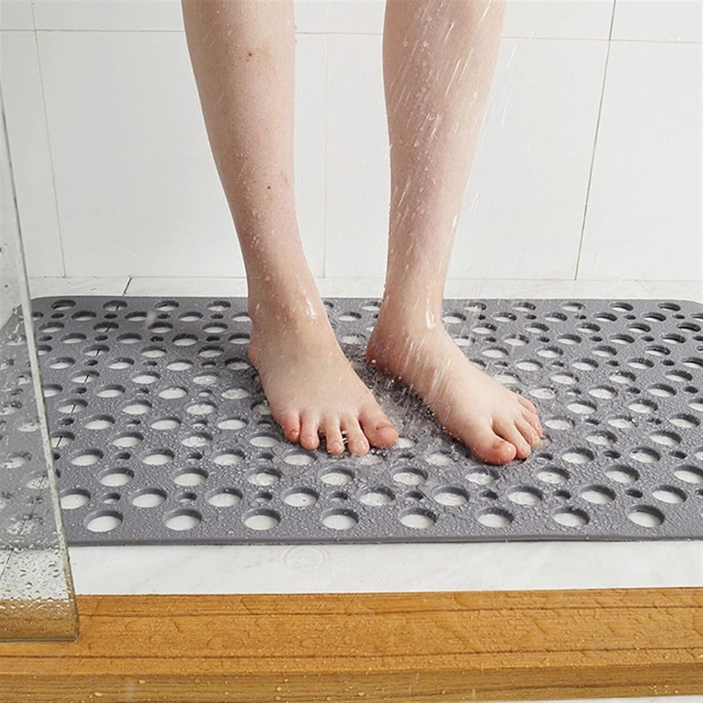 Tappetino Antiscivolo Antibatterico per Doccia – Tappetino Sicuro e Asciutto per Pavimenti Bagnati e Vasche da Bagno