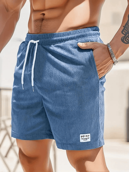 Pantaloncini estivi sartoriali leggeri e sottili da uomo