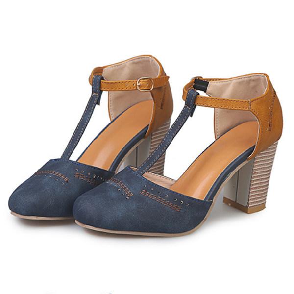 Scarpe Ortopediche Comode da Donna con Tacco Largo – Scarpe Chiuse a Infilare, Eleganti e di Supporto per Camminate Lunghe e Sollievo dal Dolore