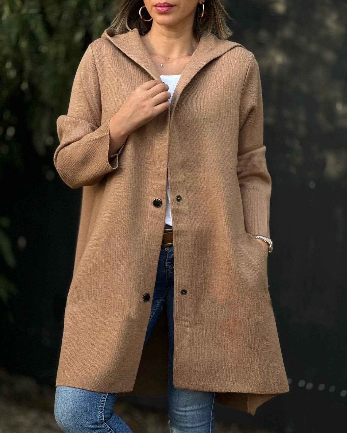 Giacca Invernale Lunga alla Moda da Donna