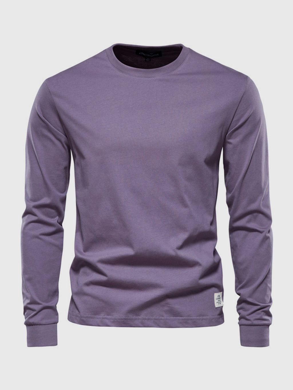 T-shirt da uomo in cotone a maniche lunghe - Casual girocollo