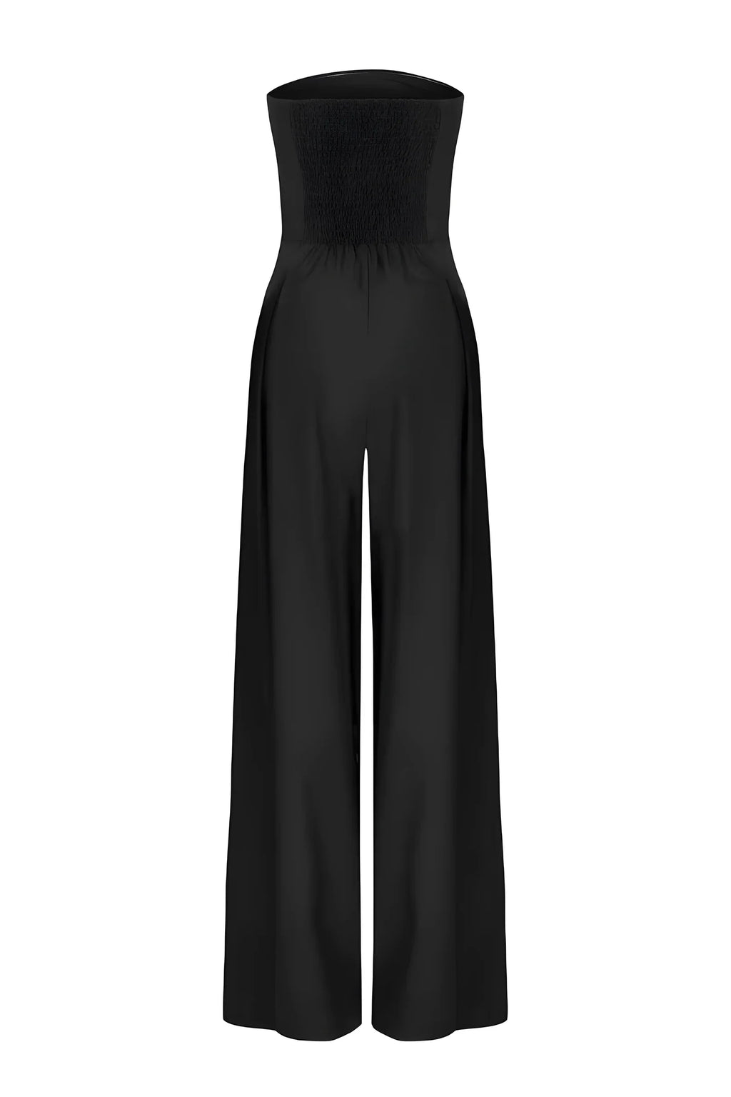 Tuta elegante Senza spalline da donna – Completo comodo, versatile, leggero, in un unico pezzo, look casual ed elegante.