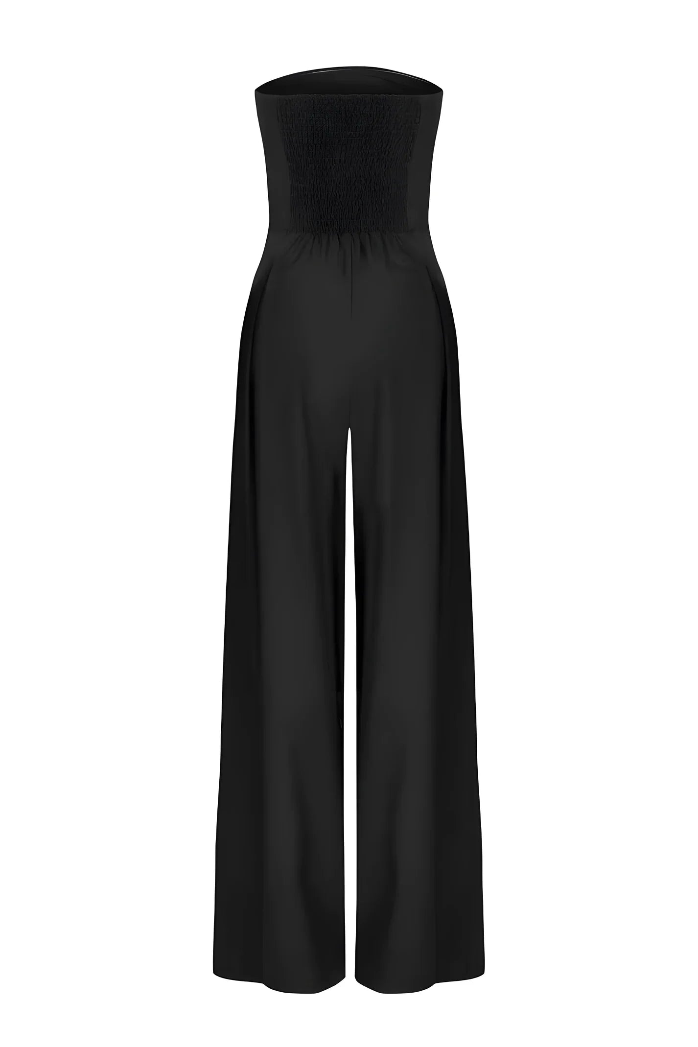 Tuta elegante Senza spalline da donna – Completo comodo, versatile, leggero, in un unico pezzo, look casual ed elegante.