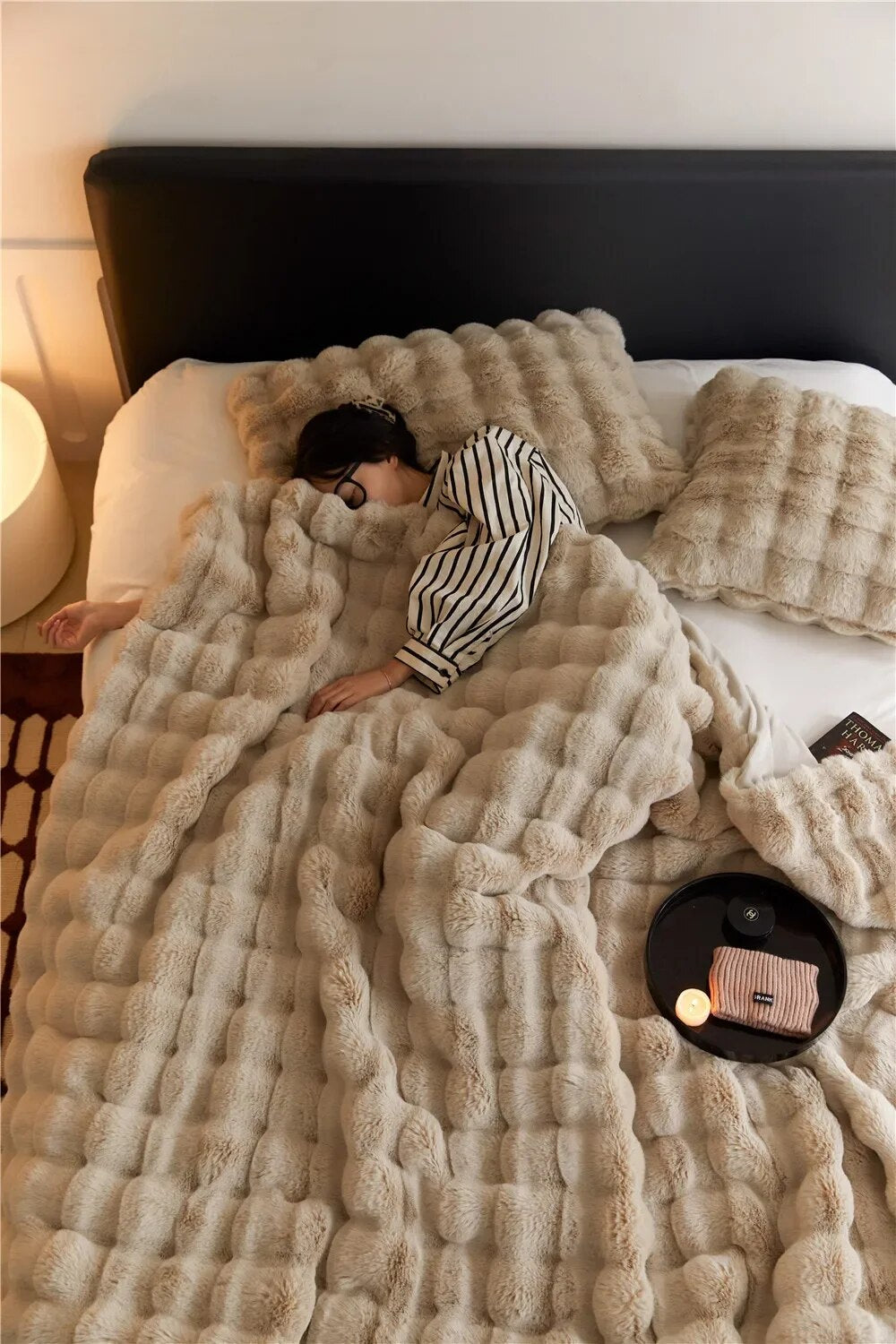 Coperta morbida e accogliente