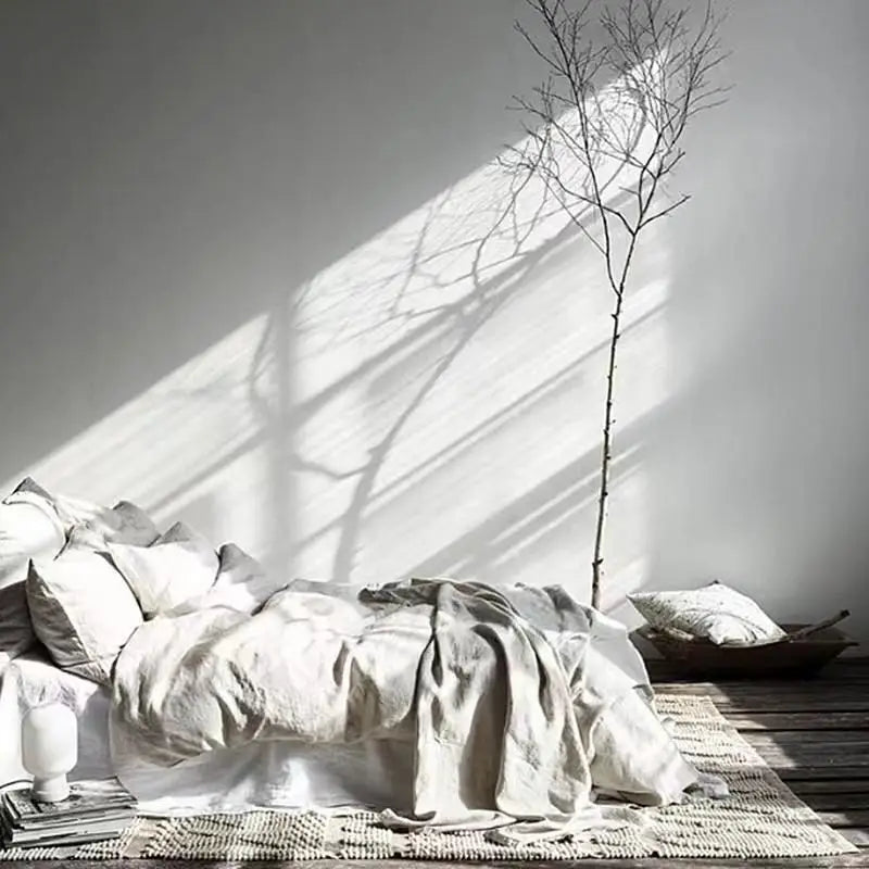 Biancheria da letto di lusso effetto lino - elegante e confortevole