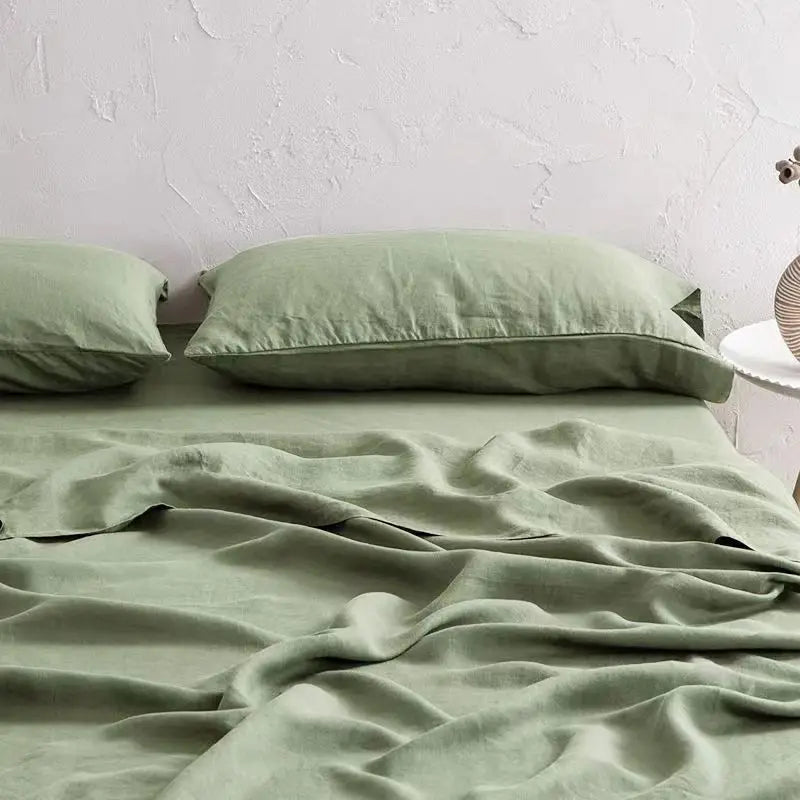 Biancheria da letto di lusso effetto lino - elegante e confortevole