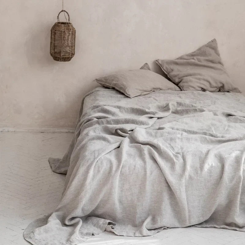 Biancheria da letto di lusso effetto lino - elegante e confortevole