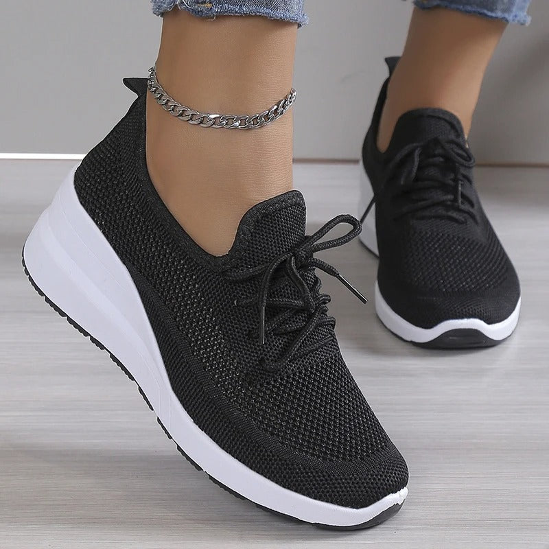 Scarpe da Passeggio Ortopediche da Donna in Memory Foam – Comode, Leggere, Traspiranti e con Supporto Arco Plantare