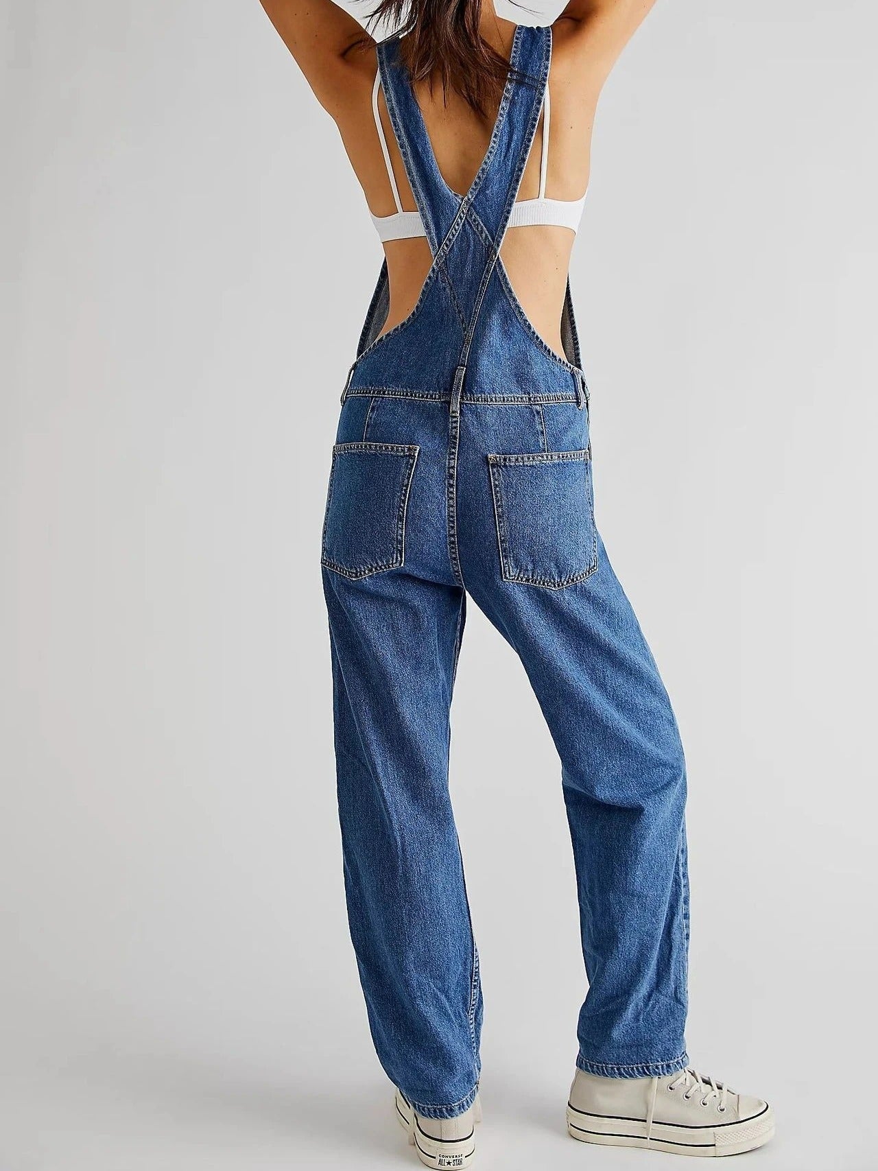 Salopette in denim elegante da donna