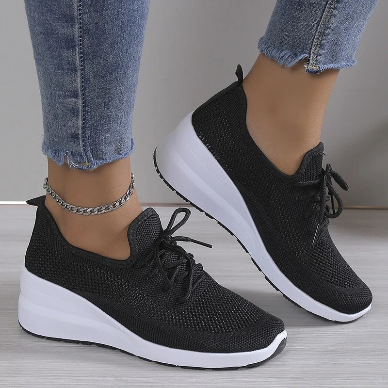 Scarpe da Passeggio Ortopediche da Donna in Memory Foam – Comode, Leggere, Traspiranti e con Supporto Arco Plantare