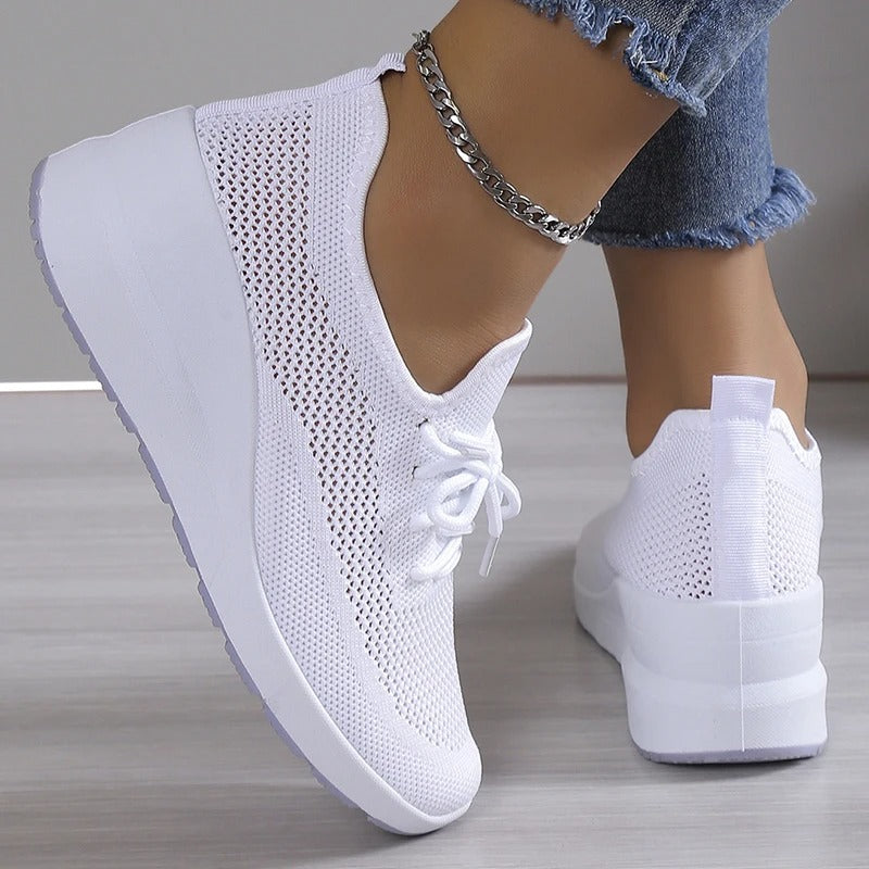 Scarpe da Passeggio Ortopediche da Donna in Memory Foam – Comode, Leggere, Traspiranti e con Supporto Arco Plantare