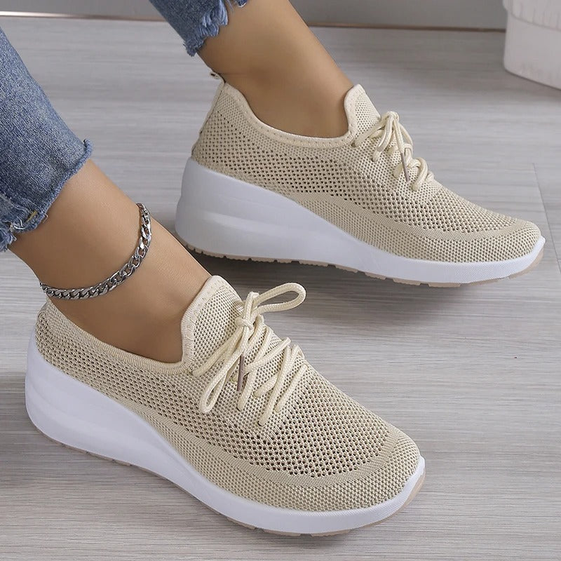Scarpe da Passeggio Ortopediche da Donna in Memory Foam – Comode, Leggere, Traspiranti e con Supporto Arco Plantare