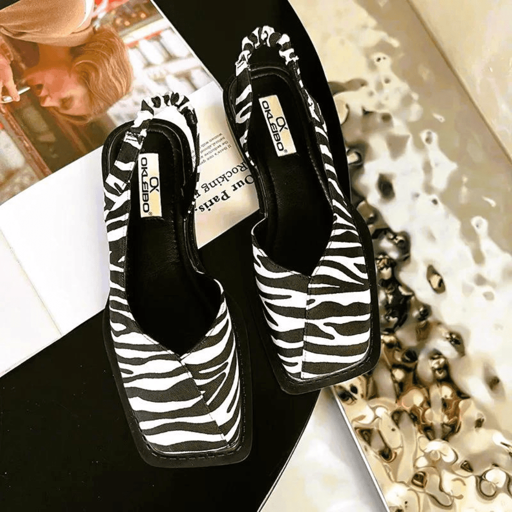 Scarpe basse slip-on in pelle da donna