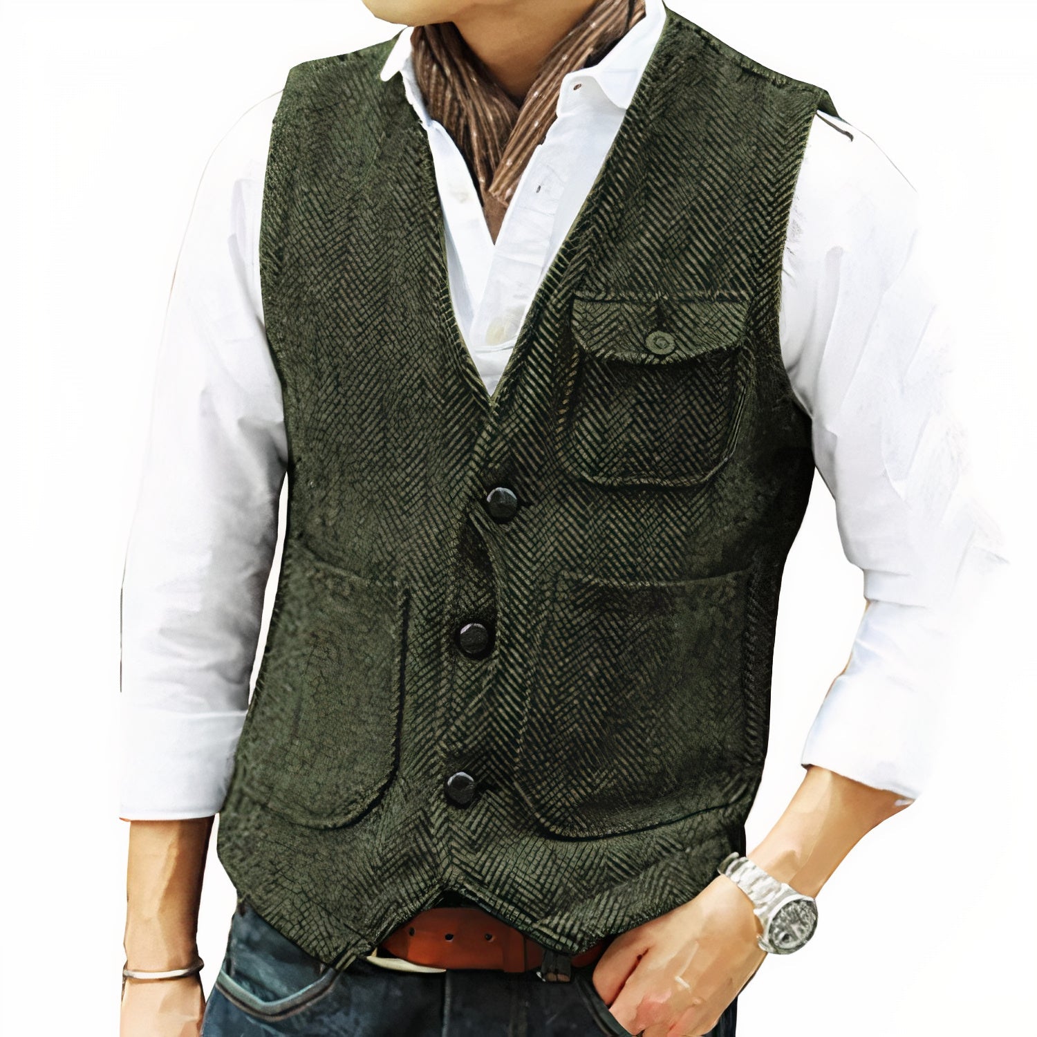 Gilet da uomo Premium Fit – Eleganza quotidiana