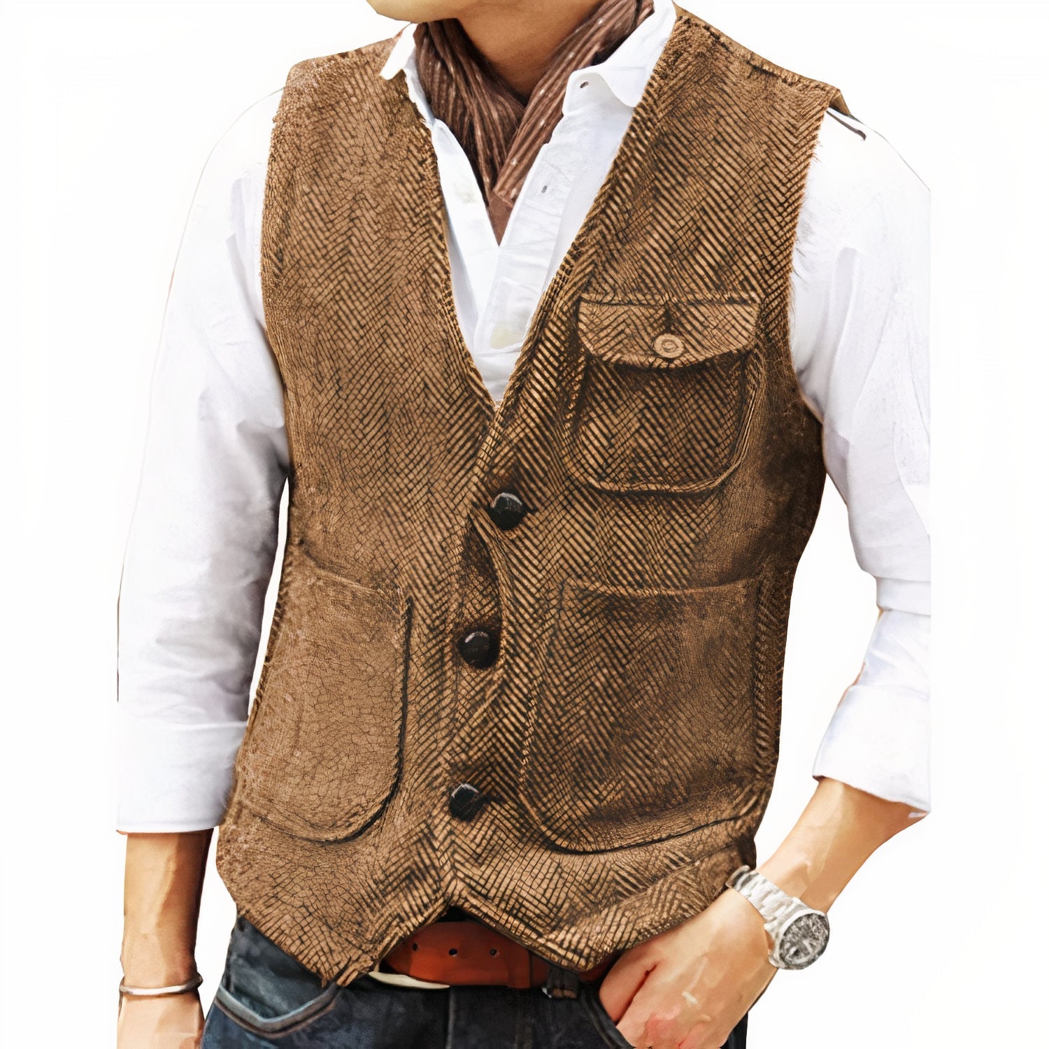 Gilet da uomo Premium Fit – Eleganza quotidiana