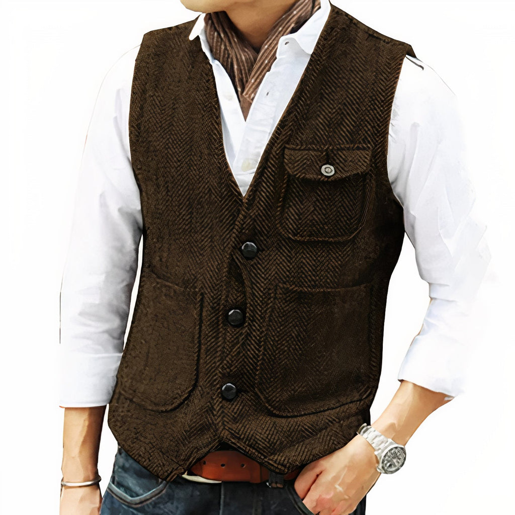 Gilet da uomo Premium Fit – Eleganza quotidiana