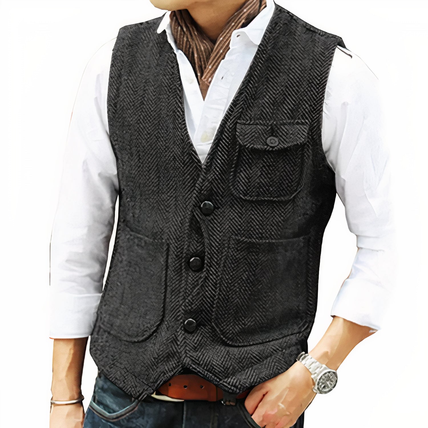 Gilet da uomo Premium Fit – Eleganza quotidiana