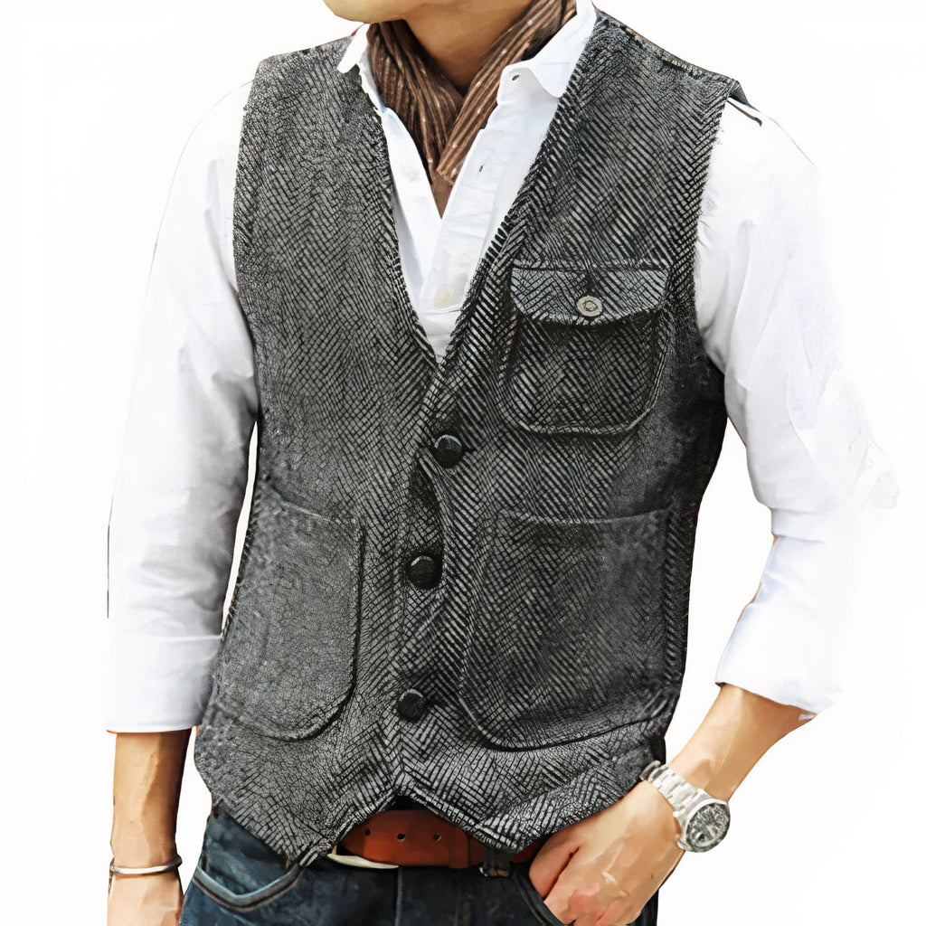 Gilet da uomo Premium Fit – Eleganza quotidiana