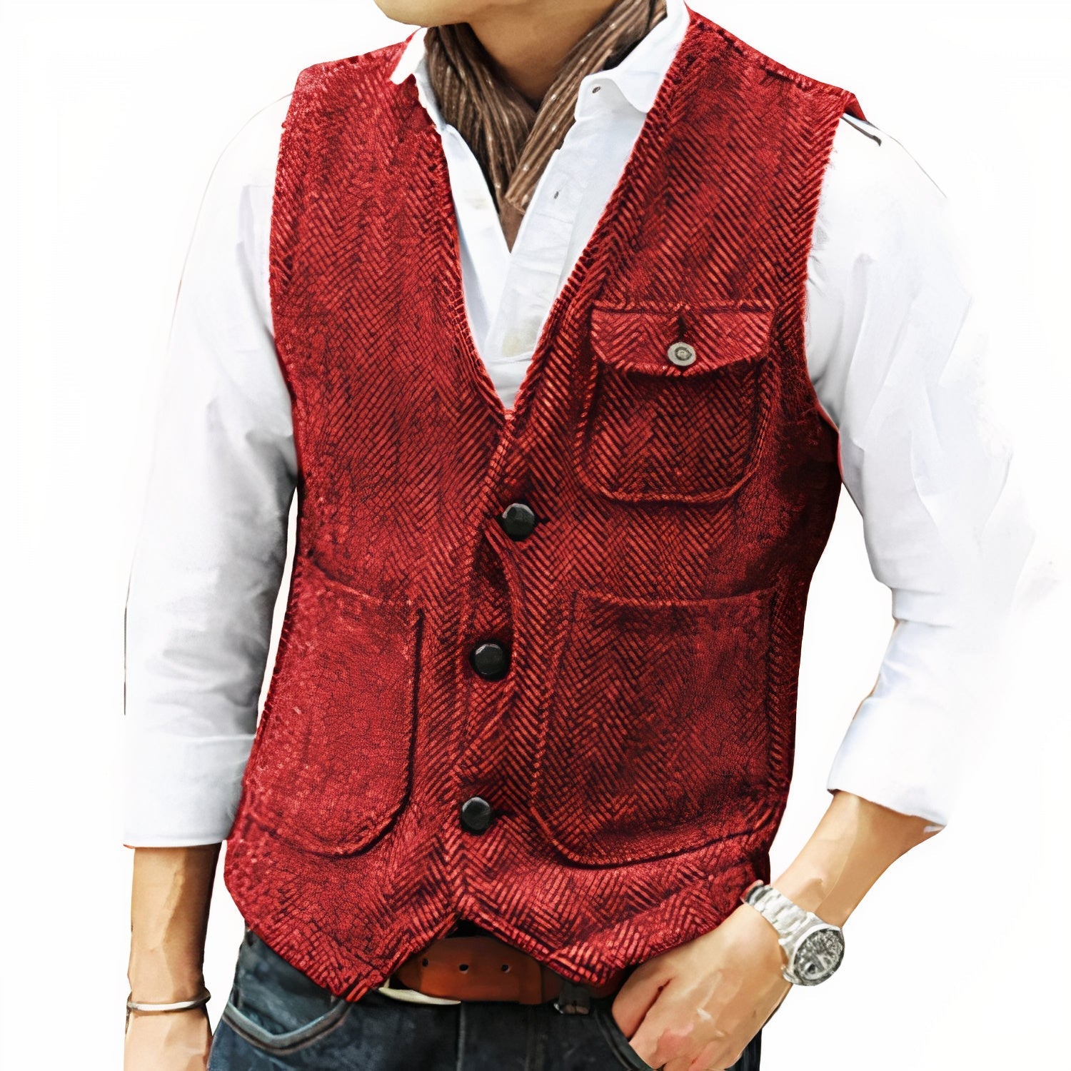 Gilet da uomo Premium Fit – Eleganza quotidiana