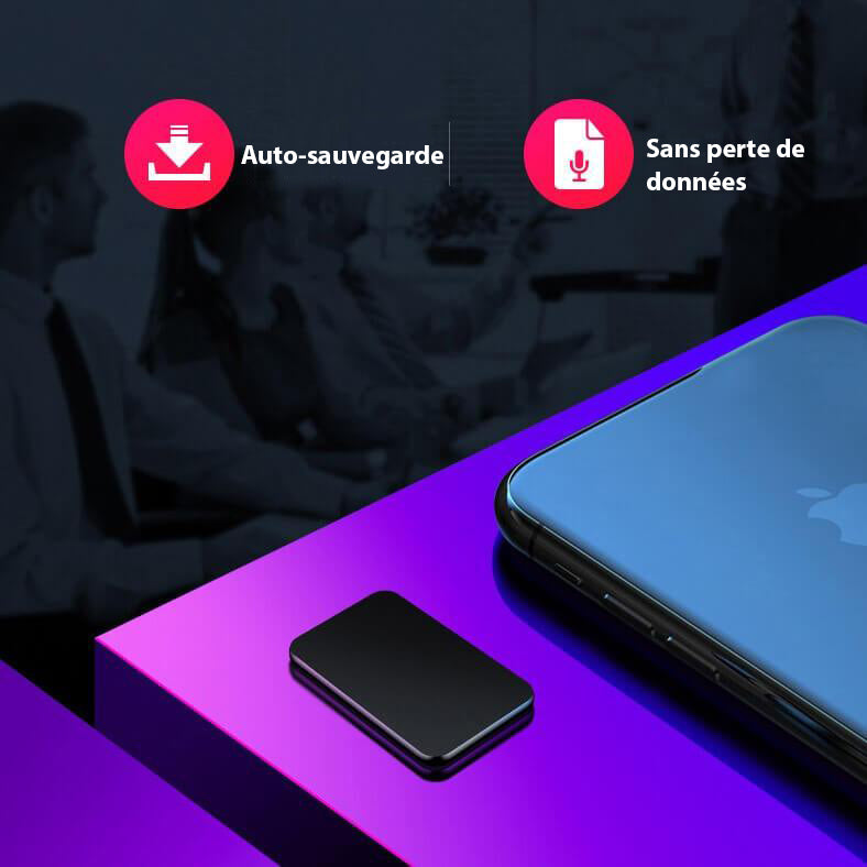 Mini registratore microfonico spia professionale ultrasottile