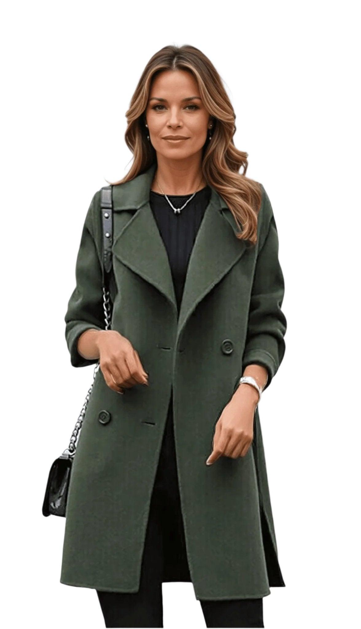 Iconico trench da donna per uno stile disinvolto