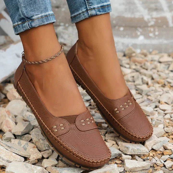 Mocassini slip-on traspiranti – Instappers con comfort ottimale