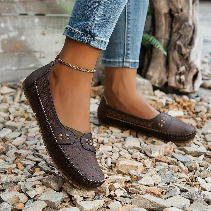 Mocassini slip-on traspiranti – Instappers con comfort ottimale