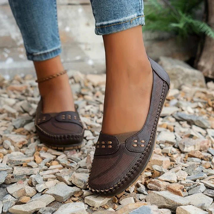 Mocassini slip-on traspiranti – Instappers con comfort ottimale